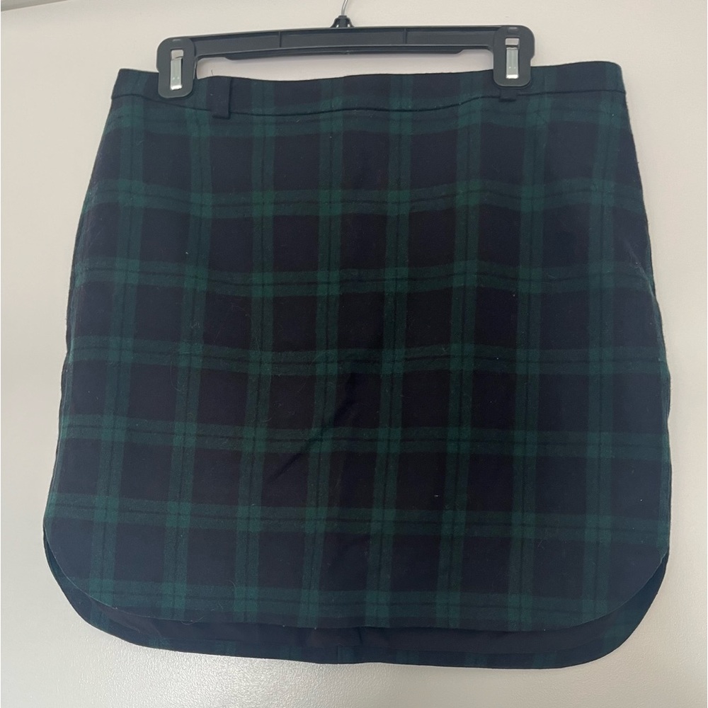 Madewell Plaid Tartan Skirt